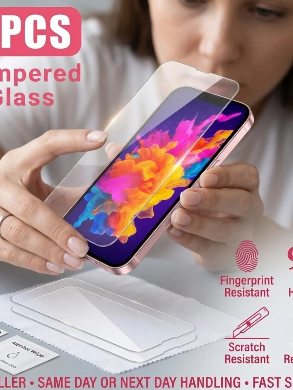 iPhone 15 screen protector 3 pcs